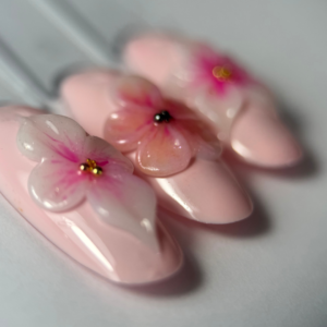 NAIL ART FLEURS 3D